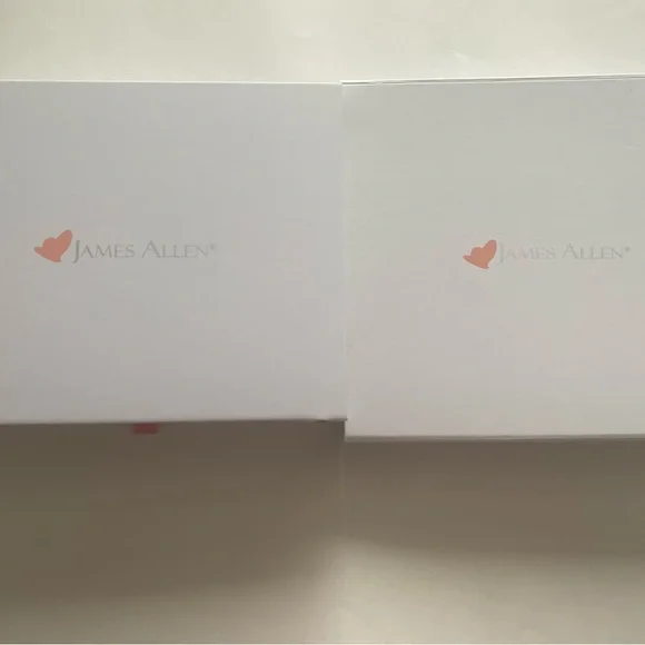 Empty James Allen Jewelry Gift Box Set- Complete Packaging Bundle - Picture 4 of 6